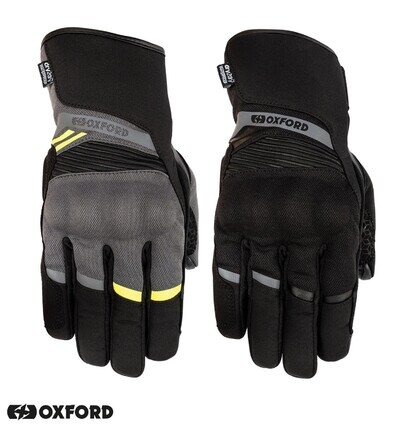 Oxford Dakar 1.0 D2D Mens Motorcycle Gloves All Season Motorbike Touring Glove