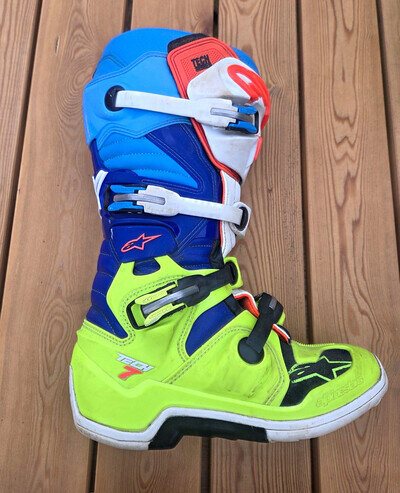 Alpinestars Tech 7 Enduro Motocross Boots Orange US 11 - UK 10 - EU 45.5