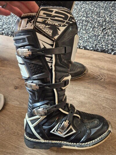 Gaerne G-React MX Boot Motocross Boot Off Road Size EU45