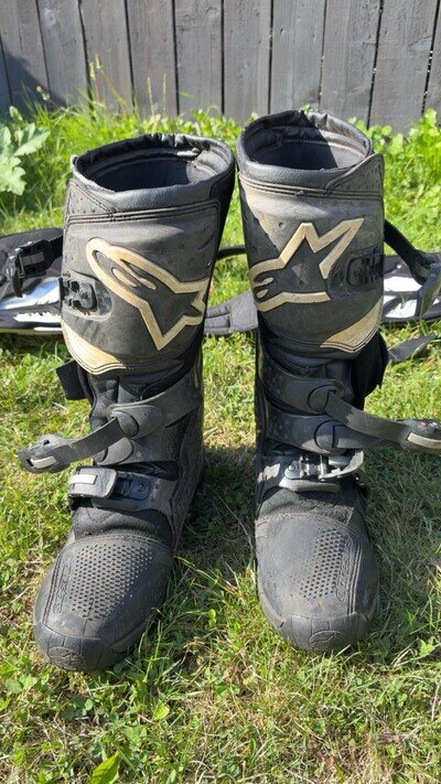 ALPINESTAR TECH 3 MOTOCROSS BOOTS SIZE 12