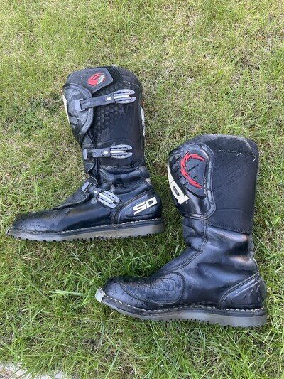 Sidi Motorcycle Boots Trials Enduro Courier 11 Uk Eu46