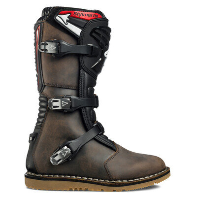 Stylmartin Impact RS Trials Adventure Waterproof Motorcycle Boots - Brown