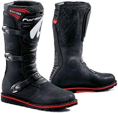Forma Boulder Trials Motorbike / Bike Men's Motorcycle Boots -Black