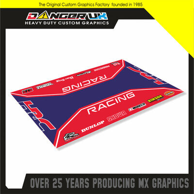MOTOCROSS BIKE PADDOCK GARAGE PIT MAT FACTORY HRC CRF RACING