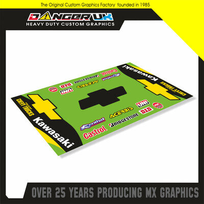 MOTOCROSS BIKE PADDOCK GARAGE PIT MAT KX CHEVY TRUCKS