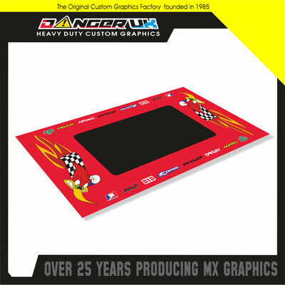 MOTOCROSS BIKE PADDOCK GARAGE PIT MAT FACTORY TEAM WOODY WOODPECKER