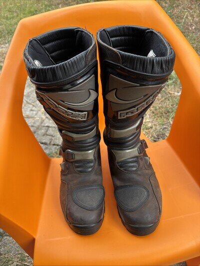 Forma Drytex Adventure Brown Motorcycle Boots UK12 EU46