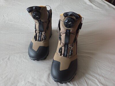 REBELHORN DEFENDER Motorcycle Adventure Boots Brown