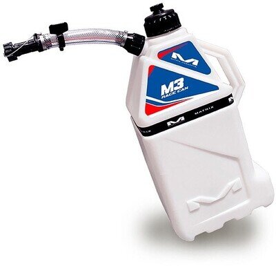 MATRIX CONCEPTS M3 WORKS CLEAR BLUE MX MOTOCROSS ENDURO FUEL CAN