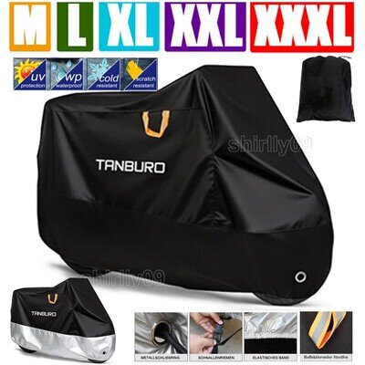 Heavy Duty Motorcycle Motorbike Cover Waterproof Outdoor Rain Dust UV Protector
