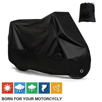Heavy Duty Motorcycle Motorbike Cover Waterproof Outdoor Rain Dust UV Protector