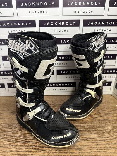 Gaerne SG10 Motocross Boots White MX Off Road Enduro Quad US 12 - UK 11 - EU 47