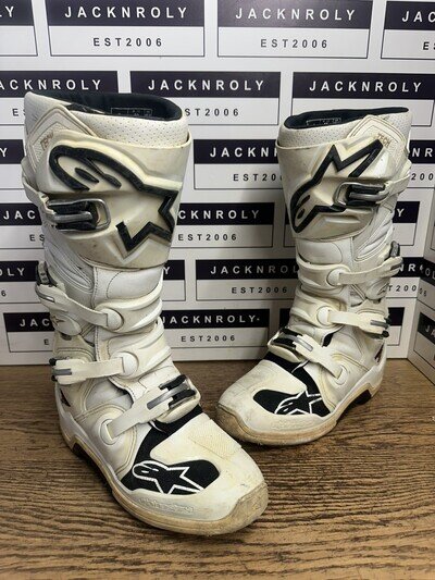 Alpinestars Tech 7 MX Motocross Enduro Boots FLURO Size US 11 - UK 10 - EU 45.5