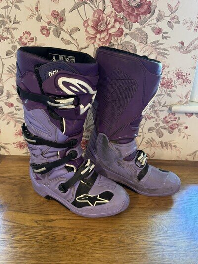 Alpinestars Tech 7 Motocross Off Road Enduro MX Boots Size US 10 UK 9 EU 44.5