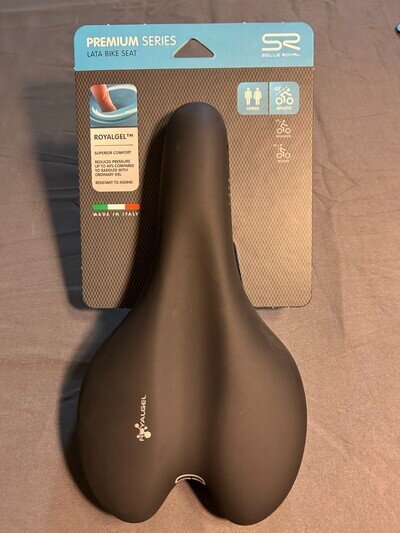 Selle Royal Lata Saddle, Royal Gel comfort seat New in package