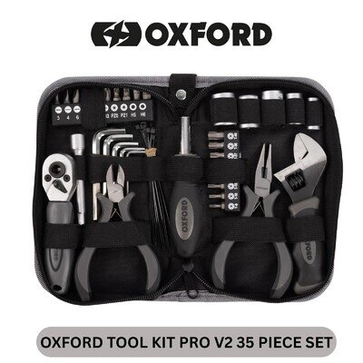 Motorbike Motorcycle Oxford Tool Kit Pro V2 35 Piece Set Bundle Kit OX770 V2