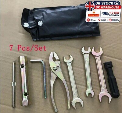 7x Motorcycle Tool Kits Repair Tool For Honda YAMAHA Kawasaki BMW Polaris Suzuki