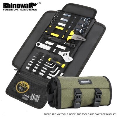 Oxford Toolstash Motorcycle Tool Kit Bag Compact Portable Workshop 34 Slot