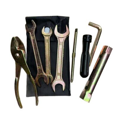 7X Motorcycle Tool Kit Repair Tool For YAMAHA Honda Kawasaki BMW Polaris Suzuki