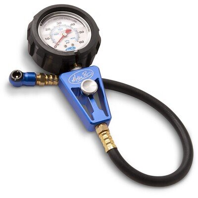 Motion Pro Professional Tyre Pressure Gauge 2.5" 0-60 Motorcycle MX ATV Pro Tool