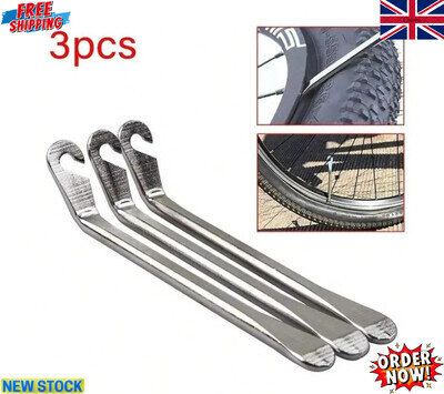 3 x Metal Tyre Levers Removal Tool Cycling Bicycle Mountain Bike