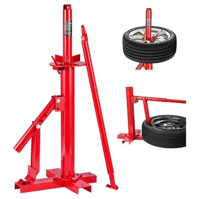 Portable Manual Tyre Changer Bead Breaker, Car Bikes Wheel Removal Workshop Tool