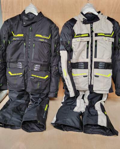 Textile Motorcycle Jacket and Trouser suit, Used / Worn once!!