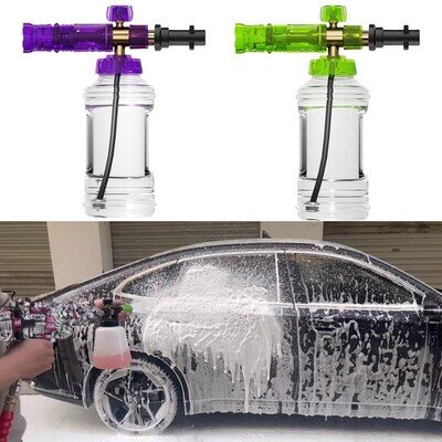 Portable Foam Spray Pot for High Pressure Cleaning of Cars and Motorcycles