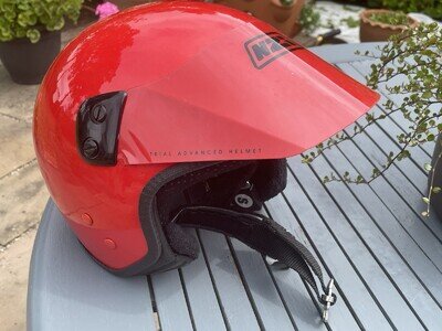 NZI Trials Motorcycle Helmet