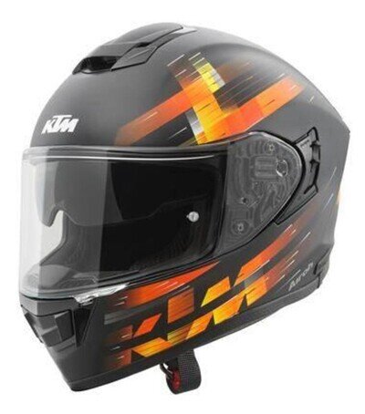 Full Face Fiber Helmet Motorcycle KTM Super Duke Adventure RC8 Supermoto