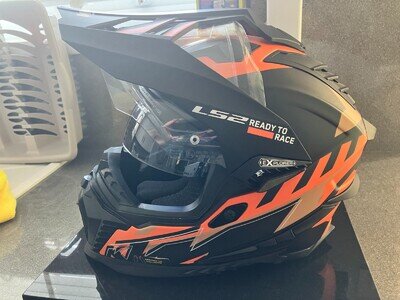 ls2 adventure helmet ( ktm )