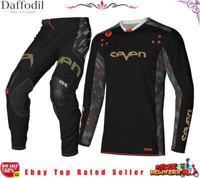 2025 Seven MX Gear Set Enduro Motocross Jersey & Pants Combo Motorcycle Kit UK