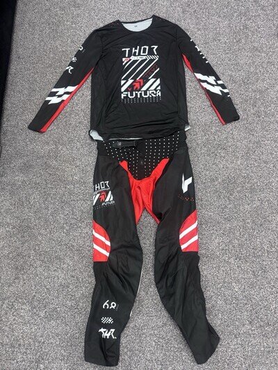 Thor Motocross Kit Jersey And Pants 34” Large