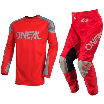 Oneal Matrix Motocross Kit Mx Pants & Jersey - Red