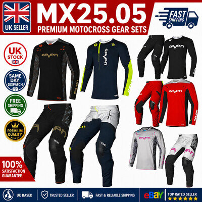 🔥 2026 Seven MX Gear Set Motocross Jersey Pants Enduro Motorcycle Kit UK