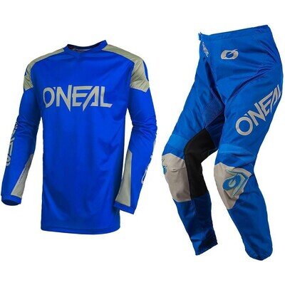 Oneal Matrix Motocross Kit Mx Pants & Jersey - Blue