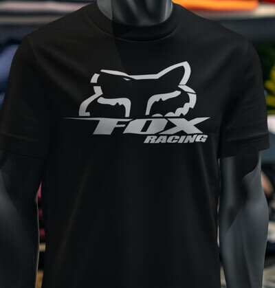 Fox Racing T Shirt MTB Motocross Off Road Rider Gift Mens Tee UK Graphic Top Pro
