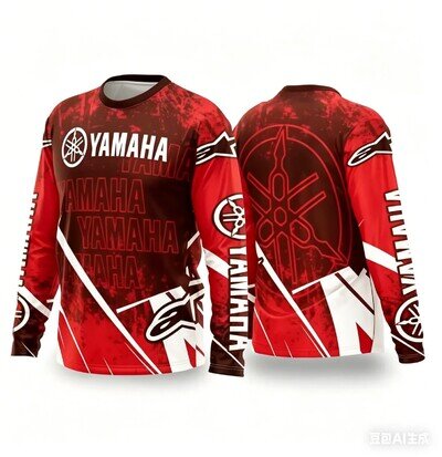 Yamaha motocross mx jersey's enduro Off-Road Racing T-Shirt