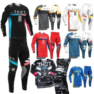 Motocross Gear Set Jersey Pants MX Enduro Off Road UK Stock Fast Shipping