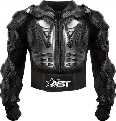 Body Armour Motorcycle Motorbike Motocross spine Protector Guard Bionic Jacket
