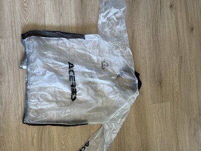 Acerbis Rain Pro Clear Waterproof Motorcycle MX Enduro Over Jacket