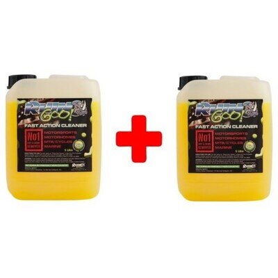 10L (2x5L) Rhino Goo Fast Action Cleaner - Motorcycle, Bike, Motocross, MX, MTB