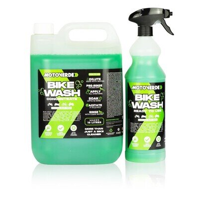 Motoverde 5L +1L Bike Wash Motocross MX Cleaner Bike Motorcycle Cycle MTB E-Bike