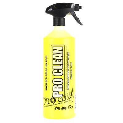 PRO CLEAN 1 LITRE BIKE WASH MOTORCYCLE MOTORBIKE MOTOCROSS MX CLEANER