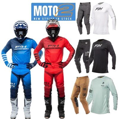 2026 FH Motocross Gear Set MX Jersey & Pants ATV Enduro Moto Suit Off Road Kit