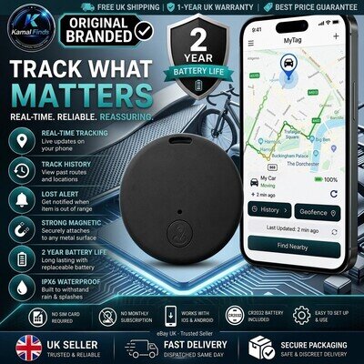 Mini GPS Car Tracker Portable Magnetic Vehicle Bike Tracking Device Wireless UK