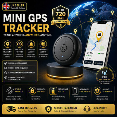 Mini GPS Car Tracker Portable Magnetic Vehicle Bike Tracking Device