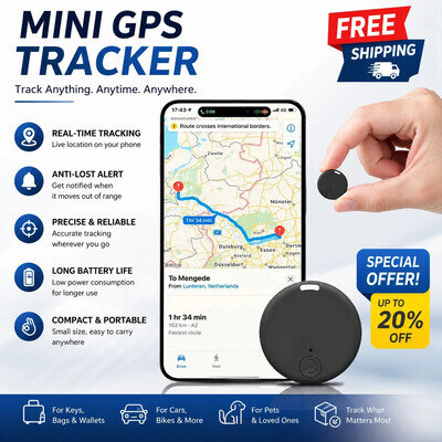 Mini GPS Car Tracker Portable Magnetic Vehicle Bike tracking Device Wireless UK