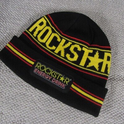 Rockstar Energy Drink Beanie Moto Cross Dirt Bike Snowboarding Skateboard
