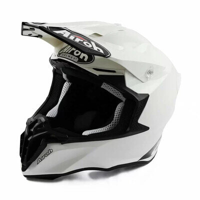 Airoh Twist 2.0 MX Helmet White Gloss XS 53-54cm ACU ECE DOT Motocross Enduro UK